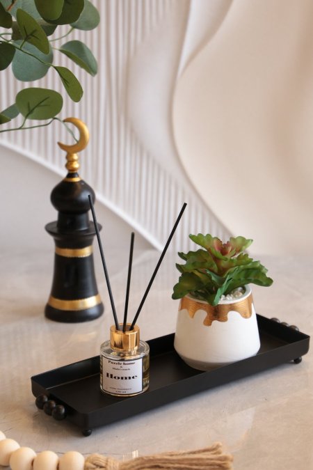 صينية ديكور اسود 