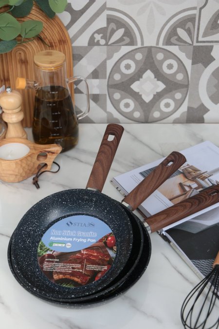 قلايات تيقال اسود من 20-28 سم 