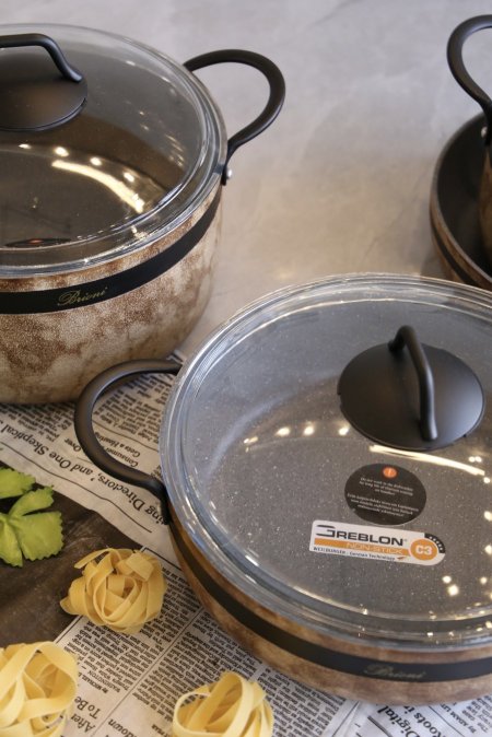 طقم طناجر بريوني الاصلي جرانيت 7 قطع