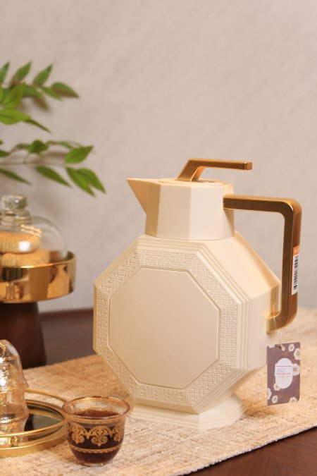 تيرموس قهوة سداسي بلاستك بيج