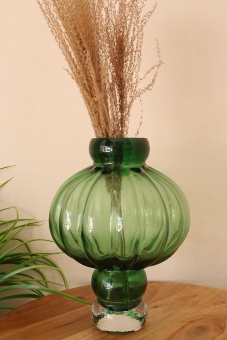 فازة زجاج(اخضر)