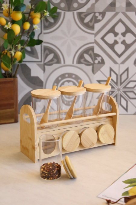 علب بهارات(زجاج)