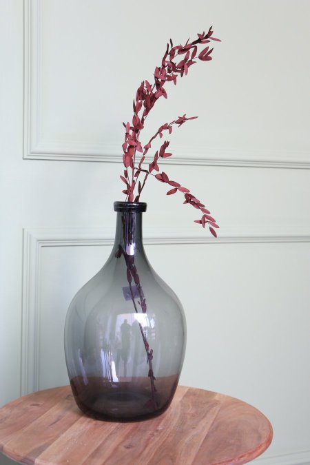 فازة اسود شفافا كبيرة